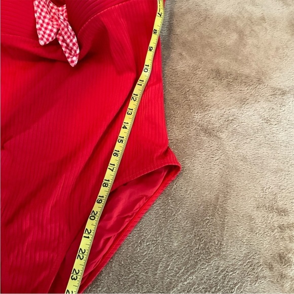❤️Matilda Jane - Red Poolside Party One Piece Swimsuit - XL - Picture 9 of 10